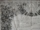 an old document with a picture of a man and a woman