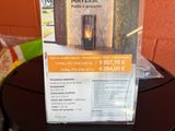 a box with a picture of a fire inside of it