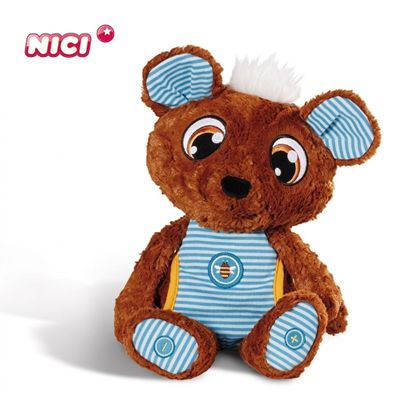 NICI - Cette peluche représente un ours brun portant un pyja…