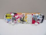 a skateboard that is sitting on a table