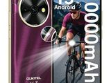 un gros plan sur un téléphone portable affichant la photo d'un homme à vélo