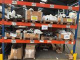 many boxes and boxes on the shelves in the warehouse