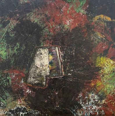 l'image d'une peinture représentant un bateau sur un plan d'eau