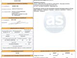un document officiel sur lequel figurent la photo d'un permis de conduire et un code-barres