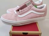 baskets Vans Old Skool roses et blanches