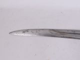 a knife that has been left on the table