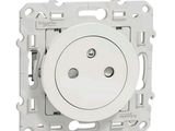 an image of a close up of a white electrical outlet on a white background