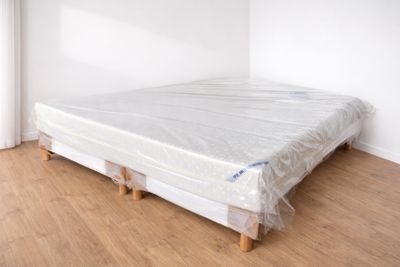 (x3) Lit complet Matelas 200x200x23 cm + Sommier 2x 100x200c…
