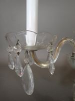 Dans le goût de BACCARAT. Paire de candélabres en cristal à … (photo 6)