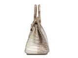an image of a handbag made out of a piece of wood