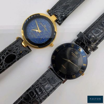 Lot de deux montres homme comprenant :