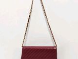 chanel red quilted lambskin flap bag