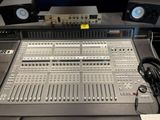 an image of a sound board with headphones on it
