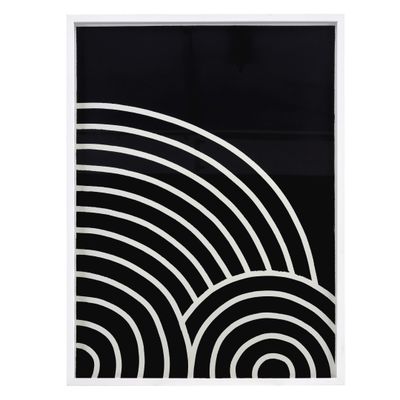a black and white picture of a spiral design on a white background