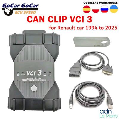 une image d'un clip de bidon VCI 3 pour une Renault de 1994 à 2025