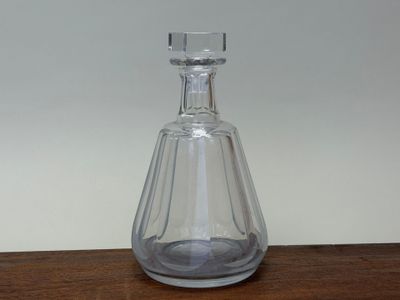 BACCARAT Carafe en cristal modèle Talleyrand, signée