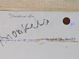 a piece of paper that has writing on it