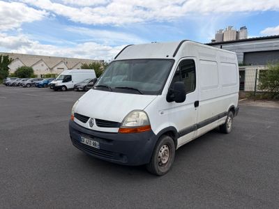 a white van that is parked in a parking lot