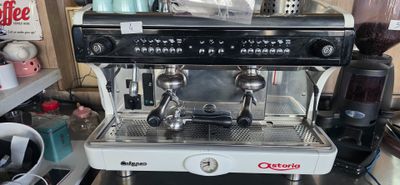 a coffee machine that is sitting on a counter