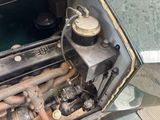 a close up view of an old engine in a car