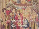 une image représentant une tapisserie sur laquelle figurent des personnages et un bateau