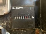 a close up of a gas meter on a table