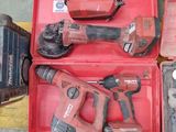 two tools that are sitting in a red case