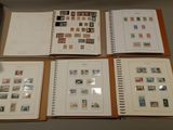 a lot of different types of stamps on this book