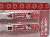 two hello kitty toothbrushes in the package