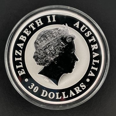 une image représentant une pièce d'argent à l'effigie de la reine Élisabeth