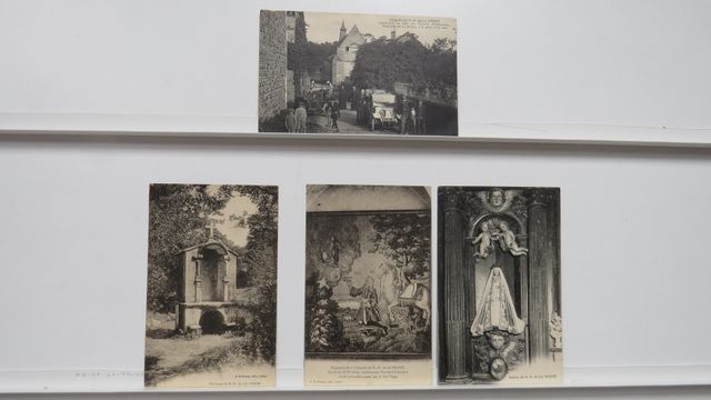 Blessac : Lot de 4cpa. Chapelle N.D. de La Borne + Fontaine.Petit...