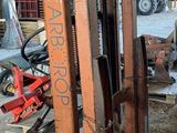 an image of a forklift in a warehouse
