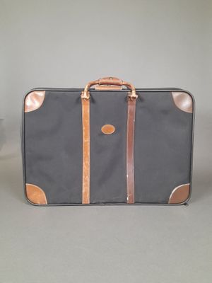 a suitcase that is sitting on a table