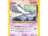 a close up of a pokemon card on a white surface