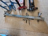 many tools that are laying out on the floor