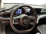 the interior of a car with a steering wheel, dashboard, and dash board