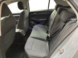 the back seats of a car are empty with no one in it