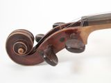 an image of a close up of a violin on a white background
