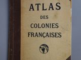 atlas des colonies francaisees, french edition, first edition, first printing, first printing, first printing, first printing, first printing, first printing