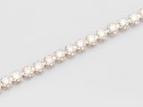un bracelet de tennis en diamants