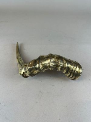 TRAVAIL DES ANNNÉES 1970-1980 Corne d'Impala Épreuve en bron…