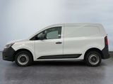 a picture of a white van parked in a parking lot