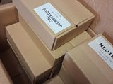 several boxes are stacked on top of each other in a box