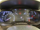 a close up of a car dashboard with a speedometer