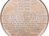 an image of a plaque on the side of a building