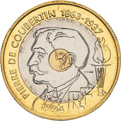 l'image d'une pièce de monnaie sur laquelle figure l'image d'un homme