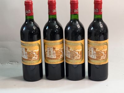 4 bouteilles Château DUCRU BEAUCAILLOU 1982 2ème GCC Saint J…