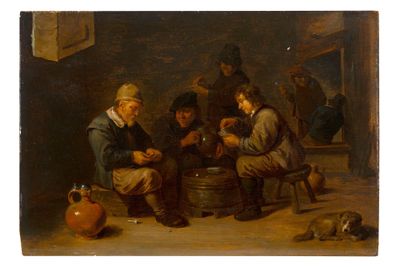 École flamande, vers 1700 (Suiveur de David Teniers le Jeune…