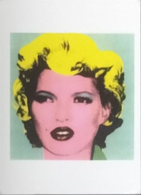 an image of a painting of a woman with a yellow flower in her hair