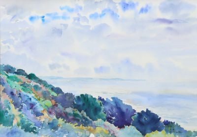 Charles NICOLLE (1920-2000) L'embouchure de la Seine